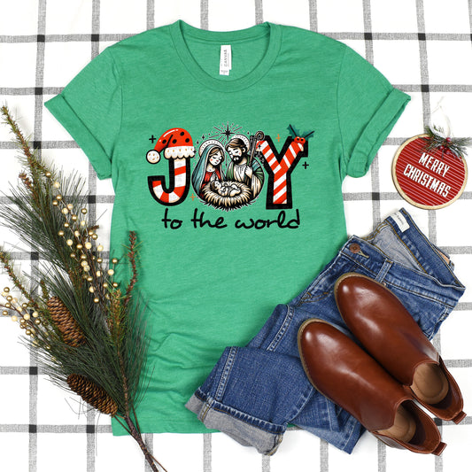 Joy To The World - Design 8 DTF Transfer