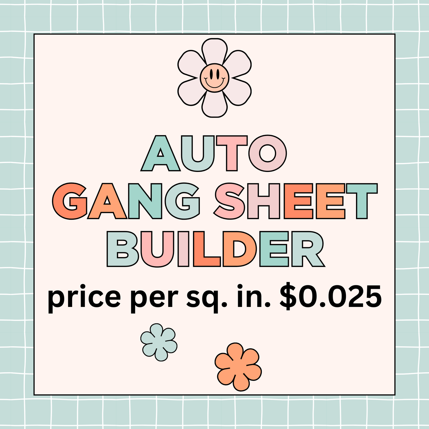 Custom DTF Transfers - Auto Gang Sheet Builder