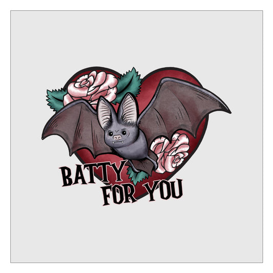 Batty For You DTF Transfer