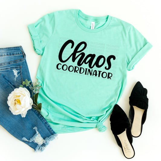 Chaos Coordinator Screen Print Transfer