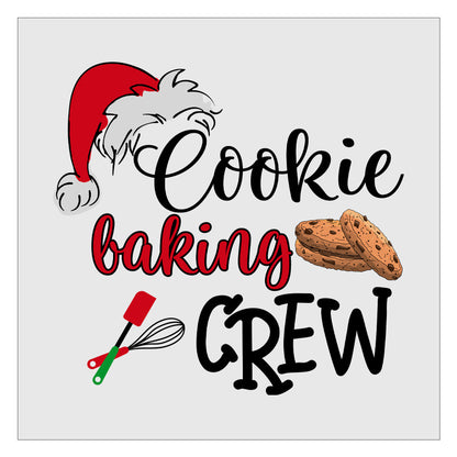 Christmas Cookie Baking Crew DTF Transfer