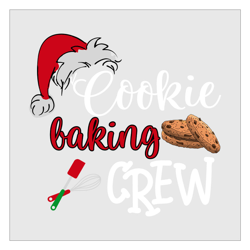 Christmas Cookie Baking Crew DTF Transfer