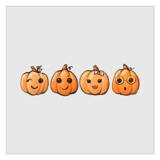 Cute Baby Pumpkins DTF Transfer