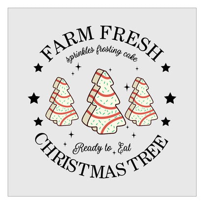 Farm Fresh Christmas Tree - Snack Cakes DTF Transfer