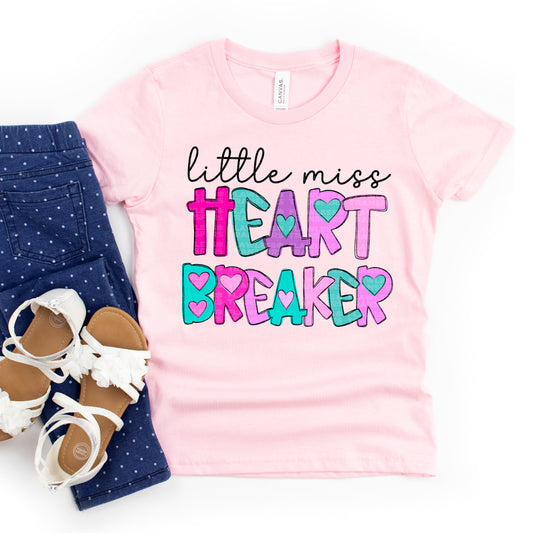 Little Miss Heartbreaker - Hearts Girl Alpha Pack DTF Transfer